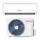 Blautech Plus 11410578 3,5 kW oldalfali split klíma, beépített WiFi és csepptálcafűtés